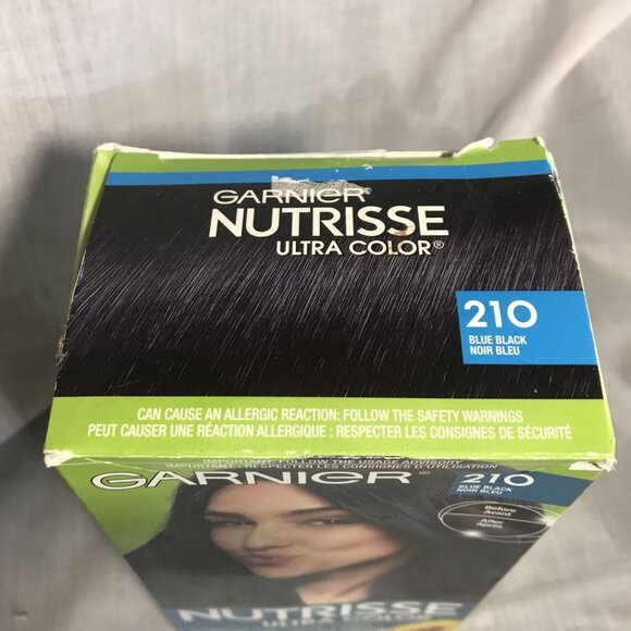 Garnier Nutrisse Ultra Color Blue Black 210 Hair Dye - Picture 5 of 6